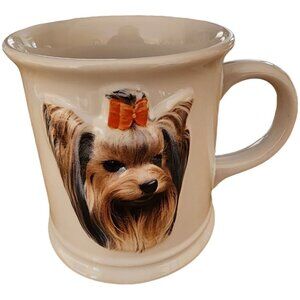 1999 XPRES best friend originals Yorkie 3D Ceramic Mug Cup